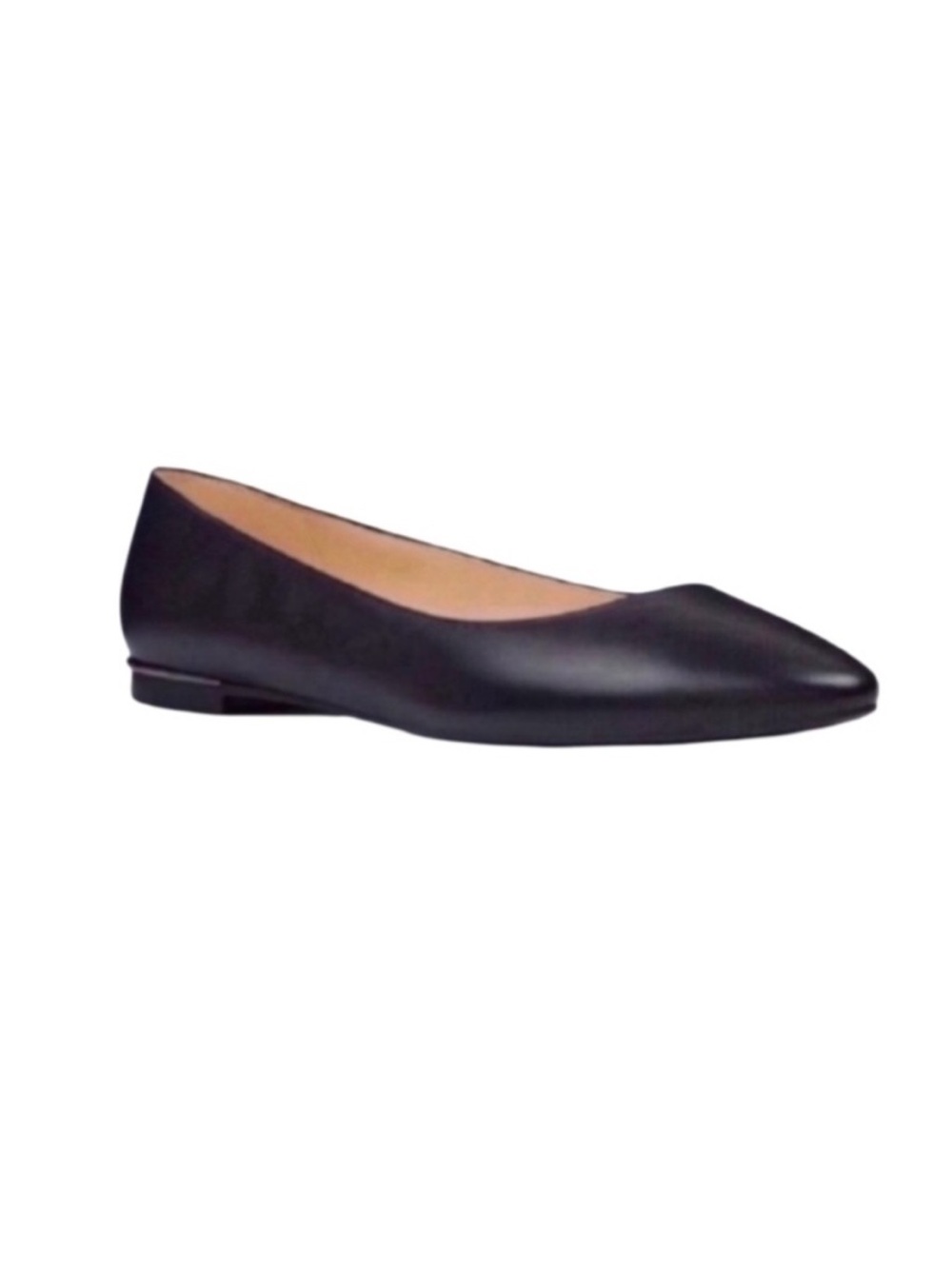 Leather Nine West Flat